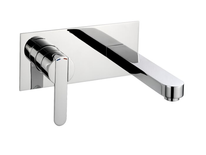 Pegler Strata Wall Mounted Basin Mixer - Chrome [4K6004]