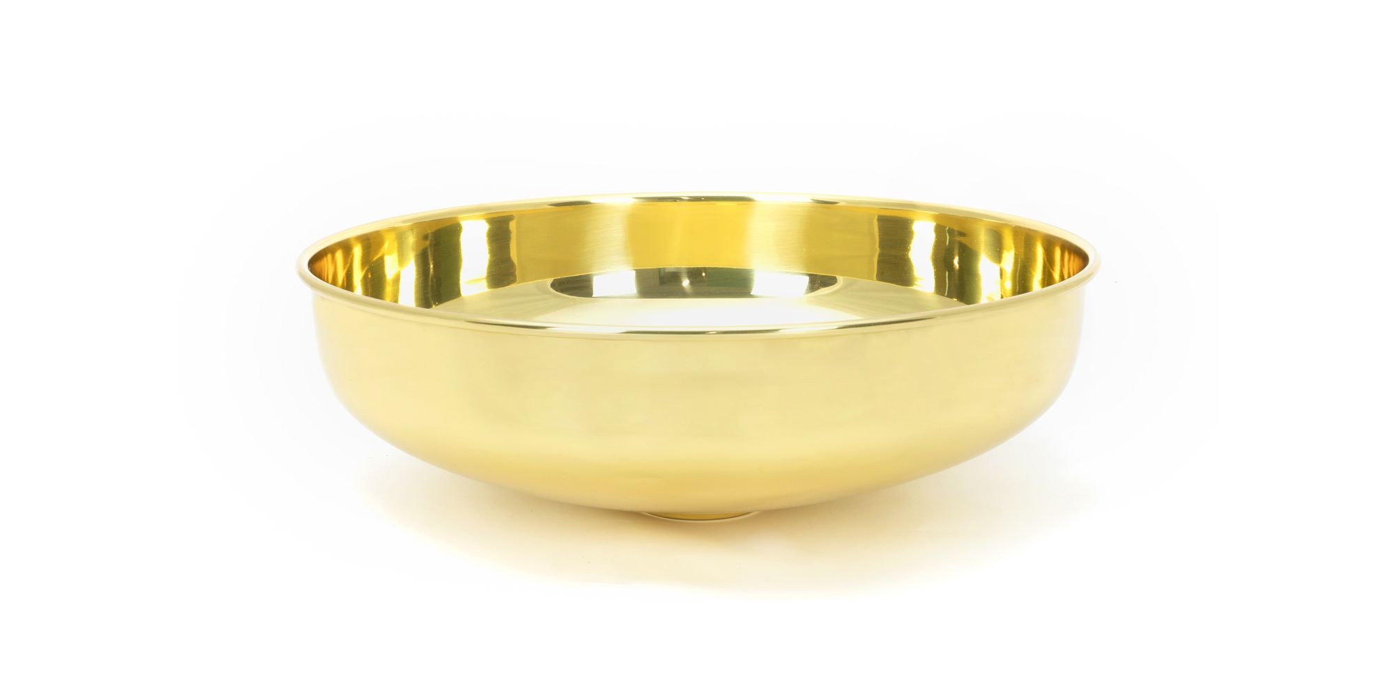 From The Anvil Smooth Round Sink Brass [47202]