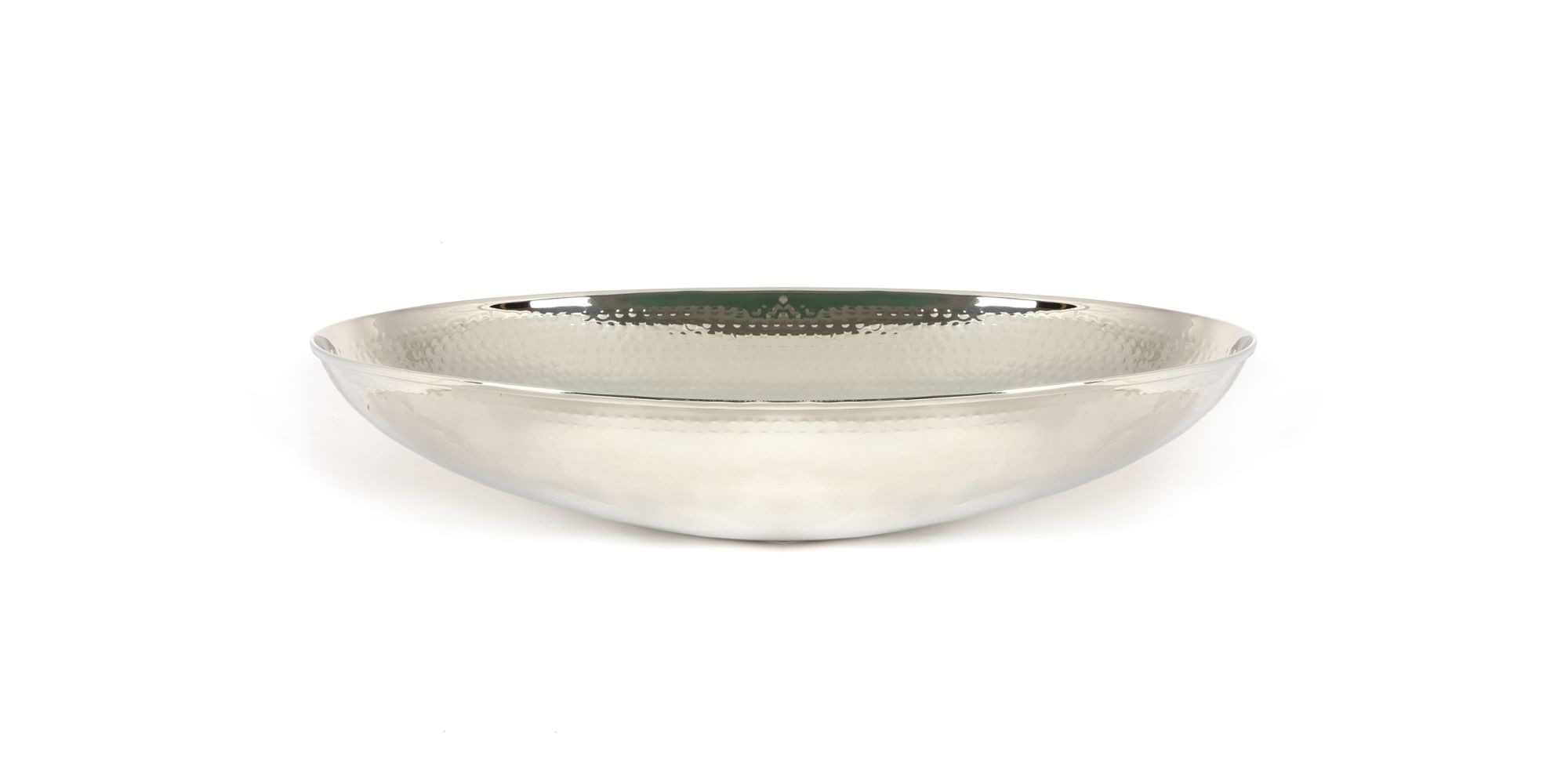 From The Anvil Hammered Oval Sink Nickel [47204]