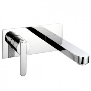 Pegler Strata Wall Mounted Bath Filler - Chrome [4K6006]