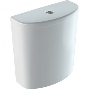 Geberit Selnova Exposed Cistern Close Coupled Flush 4/2.6 or 6/4 Litre - White [501047006] - (cistern only)