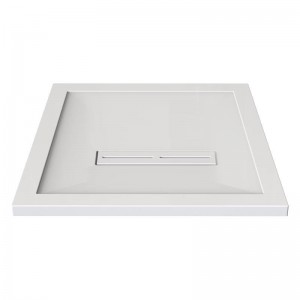 Kudos Connect2 Square Shower Tray 800mm White [C2T80T]