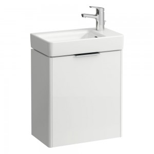 Laufen 21021102611 Base Vanity Unit - 1x Right Hinged Door 267x460x515mm Gloss White (Vanity Unit Only - Basin NOT Included)