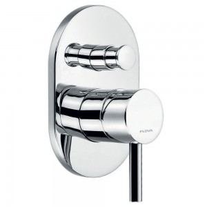 Flova LVSHVO/DIV Levo Concealed Manual Shower Mixer 2-Way/Diverter with SmartBox Chrome