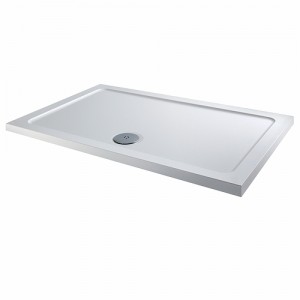 Twyford Flat Top Rectangular Shower Tray 1700x800mm White [BJTR6304WH]