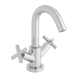 Vado Elements Basin Mixer Tap with Pop-Up Waste (Single Taphole) Chrome [ELW-100F-C/P]