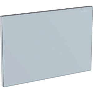 Geberit Cover Plate - White Glass [115082SI1]