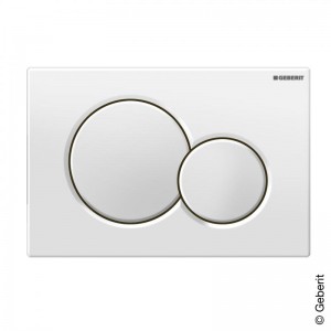 Geberit Sigma01 Flush Plate - White [115770115]