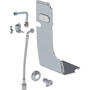 Geberit Floor-standing exposed water supply connection set - Gloss Chrome [147033211]