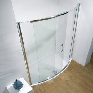Kudos Concept Anti-Slip Bow Fronted Shower Tray 1700x700mm White [DB170WSR]