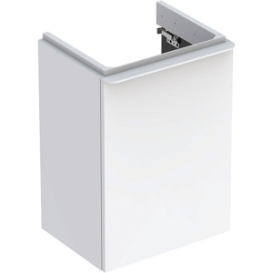 Geberit 500351001 Smyle Square 450mm Left Hand Door Vanity Unit - White