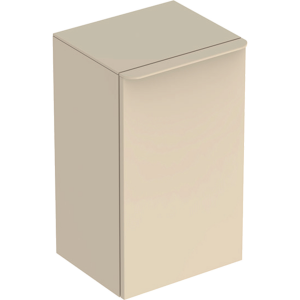 Geberit 500359JL1 Smyle Square Reduced Depth Low Side Unit with Right Door - Sand