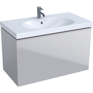 Geberit 500612JL2 Acanto 890mm Vanity Unit with Drawer - Sand (Basin & Brassware NOT Included)