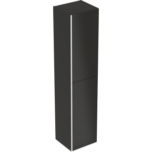 Geberit 500619JK2 Acanto Tall Cabinet with Two Doors - Lava