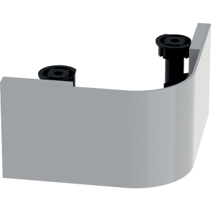 Geberit 501592001 Selnova Compact Plinth for 550mm Wash Basin - Grey