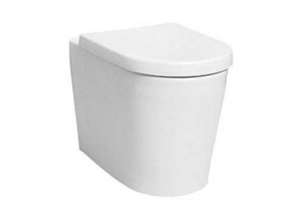 Vitra Comm Back to Wall Pan - White [5138WH] - (WC pan only)