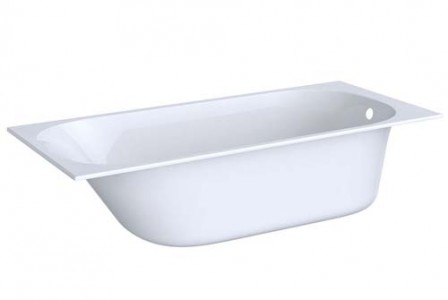 Geberit 554015011 Soana Rectangular Single Ended Bath 1800 x 800mm - White