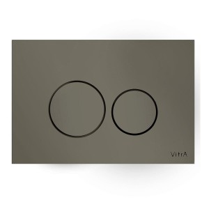Vitra Flush Plates - Vetro - Glass Control Panel Mink [7401603]