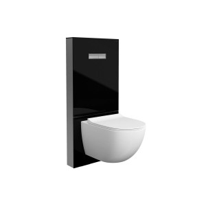 Vitra Vitrus Glass Covered Concealed Cistern 3/6 Litre for Wall Mounted WC - White [770576001] - (cistern only)