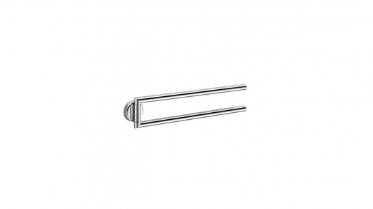 Inda Gealuna Swivel Towel Rail 37 x 9h x 5cm - Chrome [A10150CR]