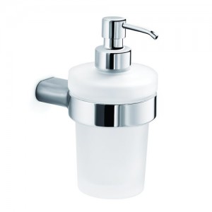 Inda Mito Liquid Soap Dispenser 8 x 15h x 13cm - Chrome [A20120CR21]