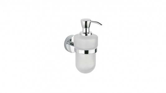 Inda Forum Liquid Soap Dispenser 7 x 17h x 13cm - Chrome [A36120CR21]