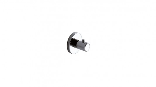 Inda Touch Robe Hook 5 dia x 5cm - Chrome [A46200CR]