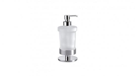 Inda Touch Liquid Soap Dispenser 8 x 19h x 9cm - Chrome [A4667ZCR21]