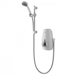 Aqualisa 813.40.21 Aquastream Power Shower White/Chrome