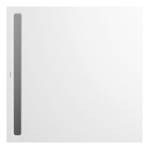 Kaldewei Nexsys Channel Covers - of 100cm length. - Brushed Stainless Steel [687771250969]