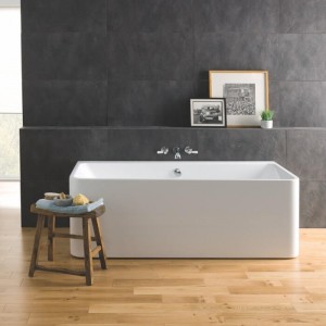 BC Designs BAS022 Murali Back-To-Wall Bath 1720 x 740mm