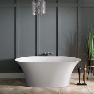 BC Designs Verdicio Bath 1680 x 700 mm (Waste NOT Included) Industrial Grey [BAB055IG]
