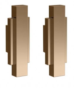 BC Designs Victrion Furniture Handles 58 x 19mm (Set of 2) Copper [BCFHAN2CO]