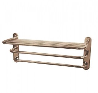 BC Designs Victrion 3 Tier Towel Rack 612 x 247mm Brushed Copper [CMA045BCO]