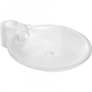 Bristan CASSOAP01C Casino Clear Soap Dish