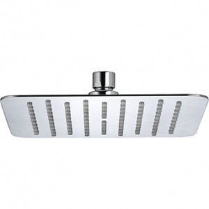 Bristan FHSLSQ01C Slimline 200mm Square Fixed Head Chrome