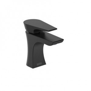 Bristan HOUBASBLK Hourglass Basin Mixer with Clicker Waste Matt Black