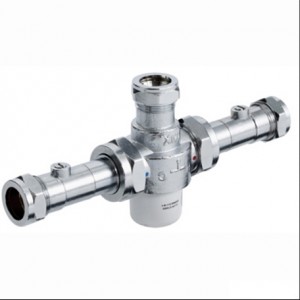 Bristan MT753CP-ISO 22mm Thermostatic Mixing Valve with Isolation