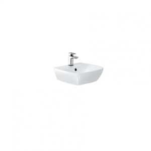 Britton MY40BSN1THW MyHome 400mm Wash Basin 1 Taphole White (Basin ONLY)