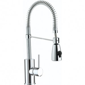 Bristan TGSNKC Target Kitchen Sink Mixer With Pull Out Spray Chrome
