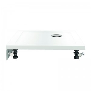 Britton Zamori Quadrant Shower Tray Panel Pack (D) 1000mm White [ZP4]