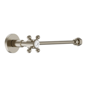 Burlington Cistern Tank On/Off Isolating Valve Brushed Nickel [W25BNKL]