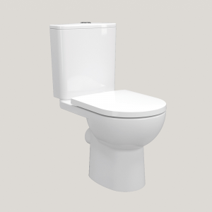 Imex Ceramics CT10176R Ivan Rimless Short Projection Open Back Close Coupled WC Pan - (WC pan only)