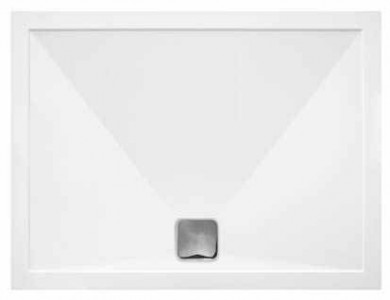 TM UK Elementary Rectangular Shower Tray 900x800mm White [D250900X800]