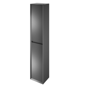 The White Space DISTBAG Distrikt 140cm Tall Cabinet - Anthracite Grey