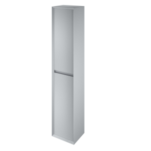 The White Space DISTBMG Distrikt 140cm Tall Cabinet - Mid Grey