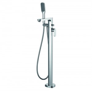 Flova SMTBSM Smart Floorstanding Tall Bath & Shower Mixer/Shower Set Chrome