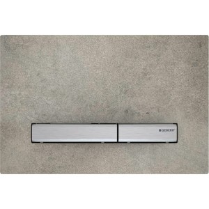 Geberit Sigma50 Flush Plate - Chrome-plated concrete look [115788JV2]