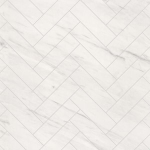 MultiPanel TILE Wall Panel Hydrolock T&G Herringbone 2400 x 598 x 11mm Levanto Marble [MT812HT7228]