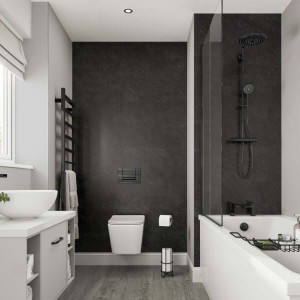 MultiPanel CLASSIC Wall Panel Hydrolock T&G 2400 x 1200 x 11mm Riven Slate [MP2859SHRHLTG17]